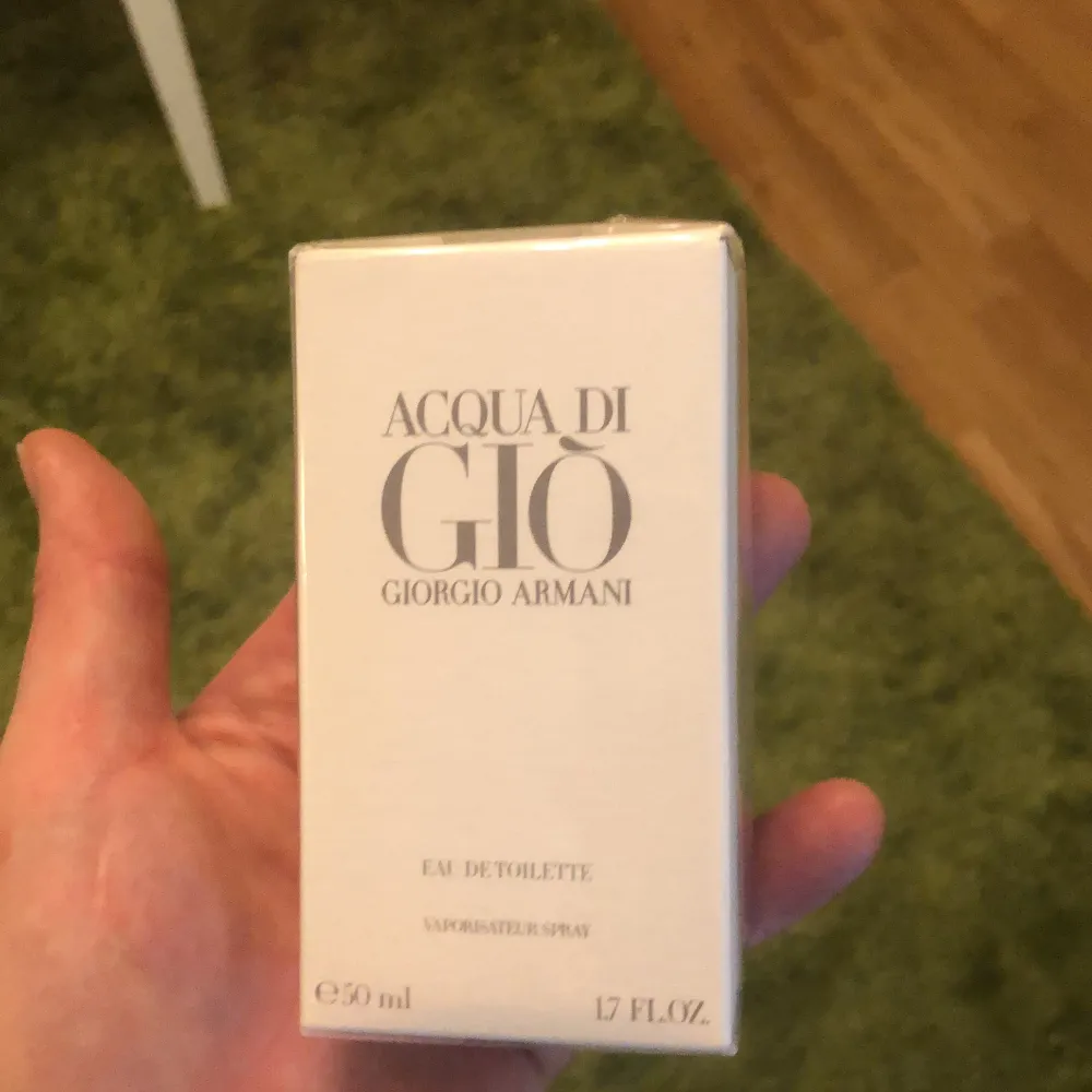 Helt oöppnad doft Acqua Di GIO Giorgio Armani 50 ml. . Parfym.