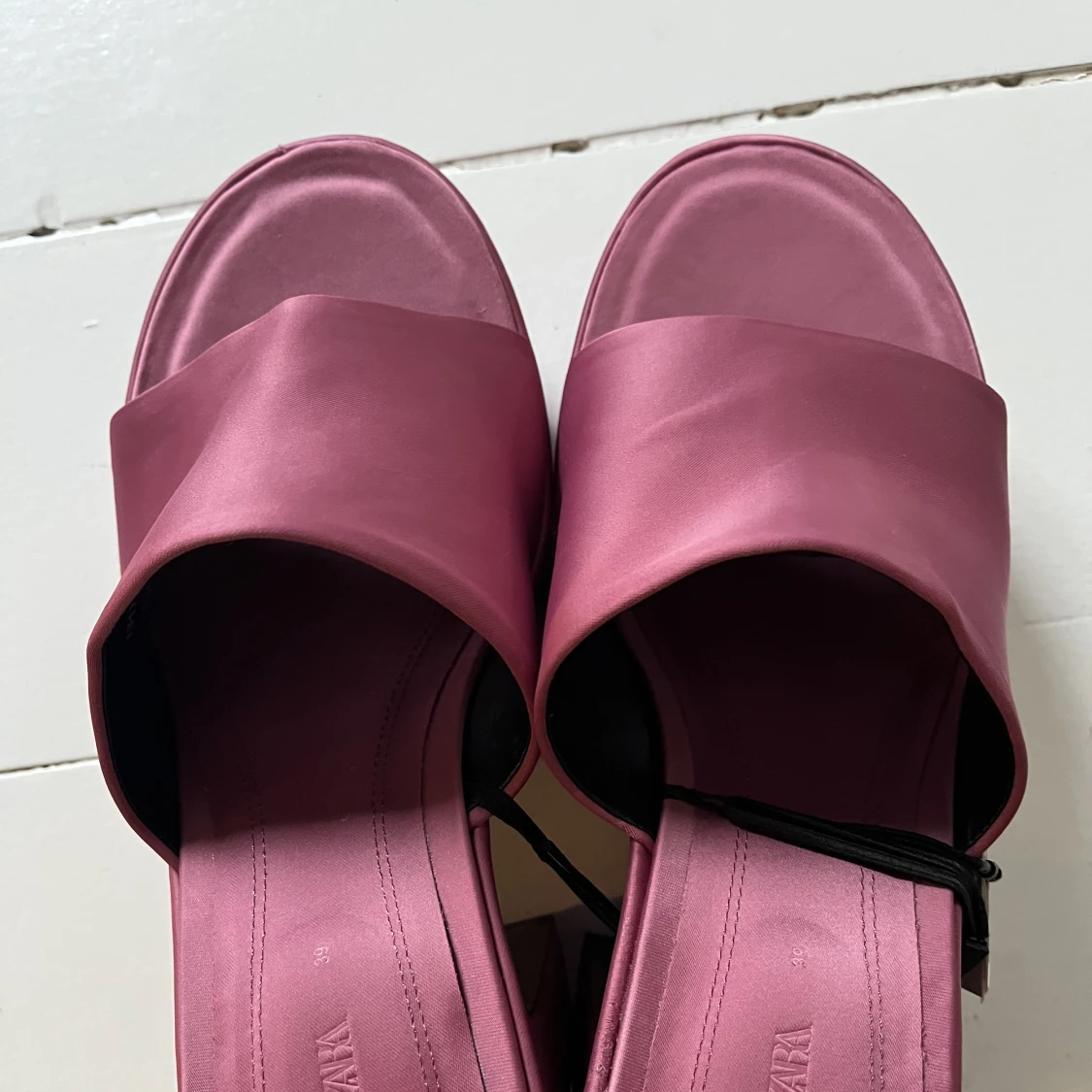 Rosa oanvända platåskor - 91