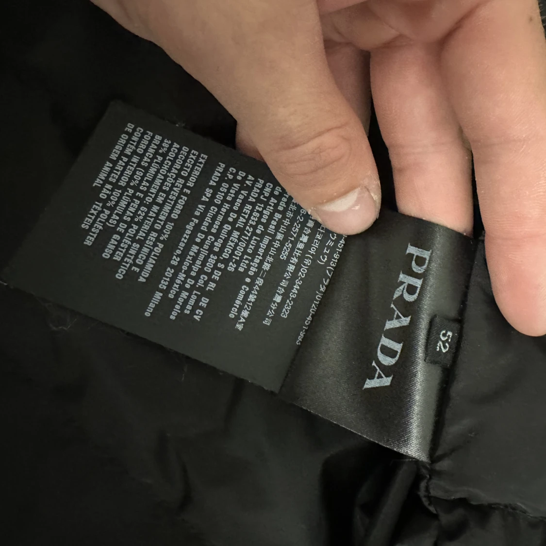 PRADA Nylon down jacket  - 92