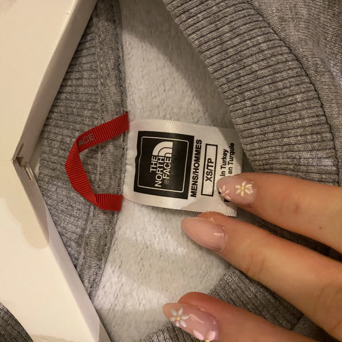 The north face sweatshirt grå  - 91