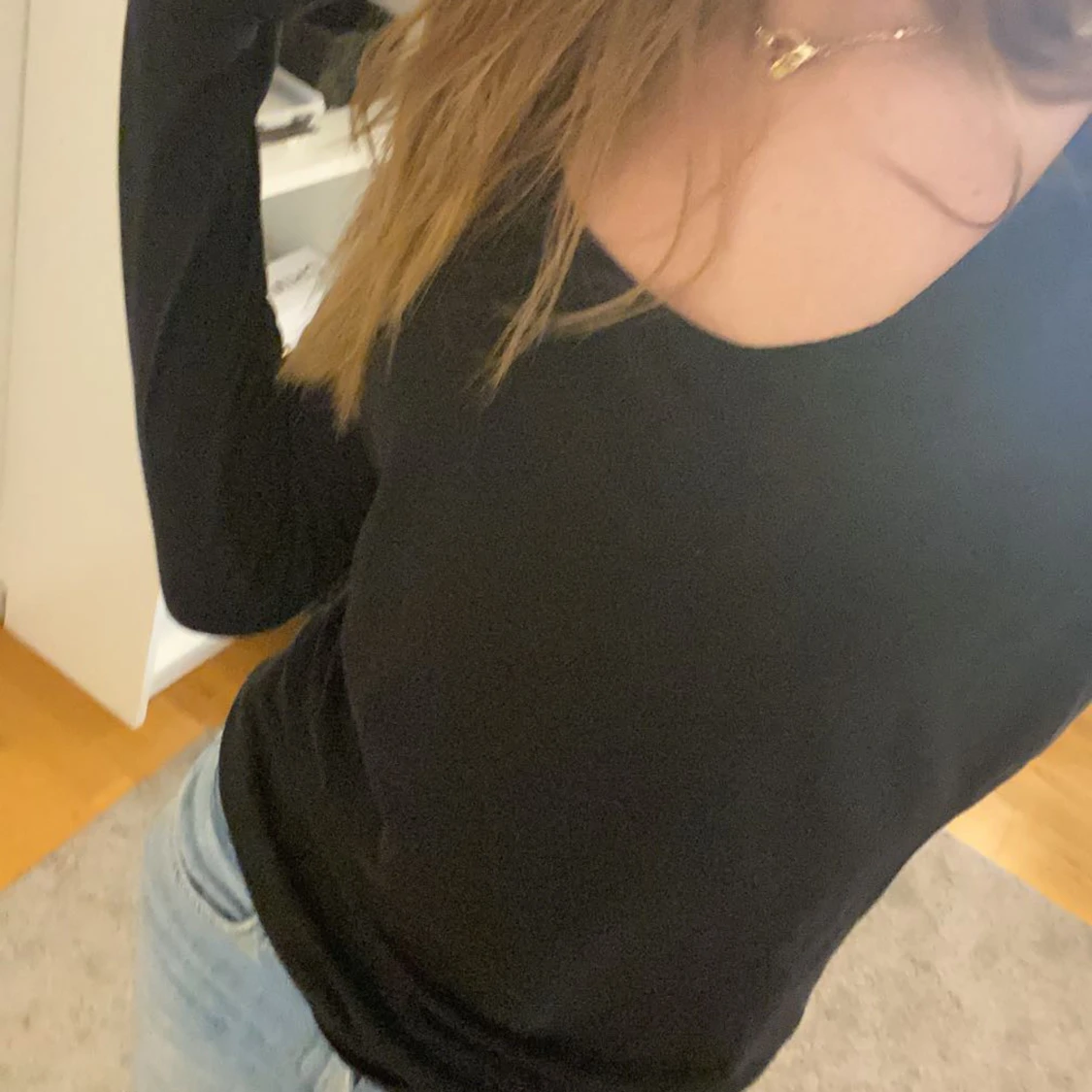 svart uringad tröja ❤️  - 90