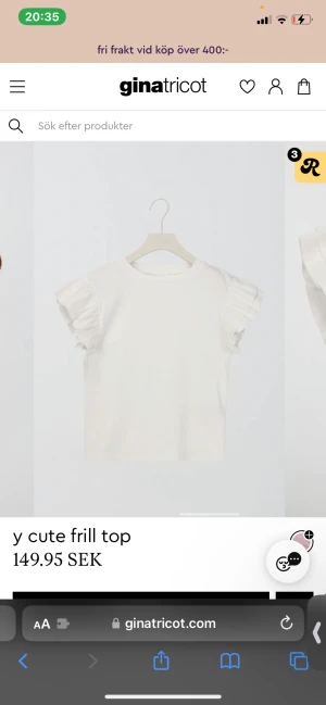 Gina tröja med rufsiga änder! - Skriv privat för fler bilder! 💕