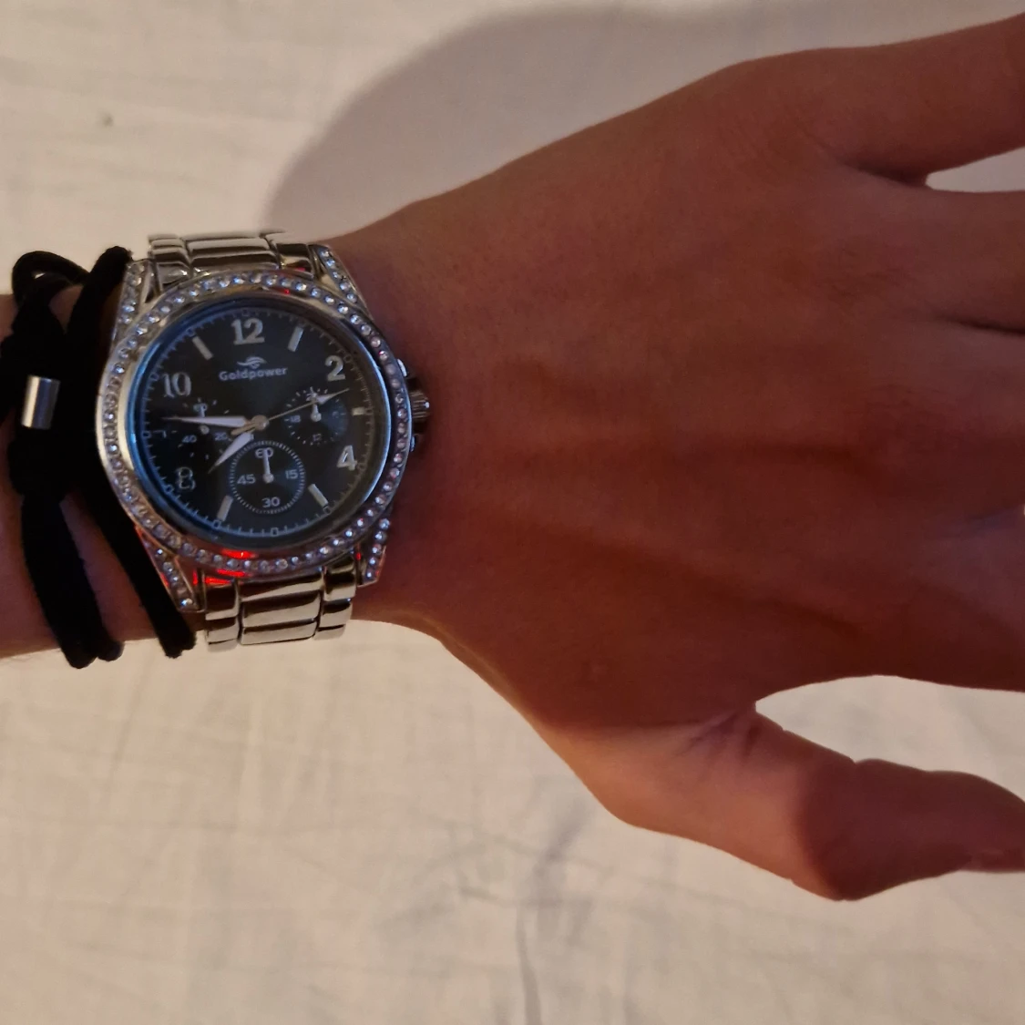 Klocka med glasdiamant - 91