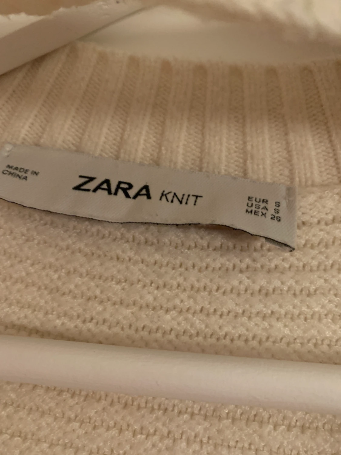 Zara Knit stickad tröja  - 90