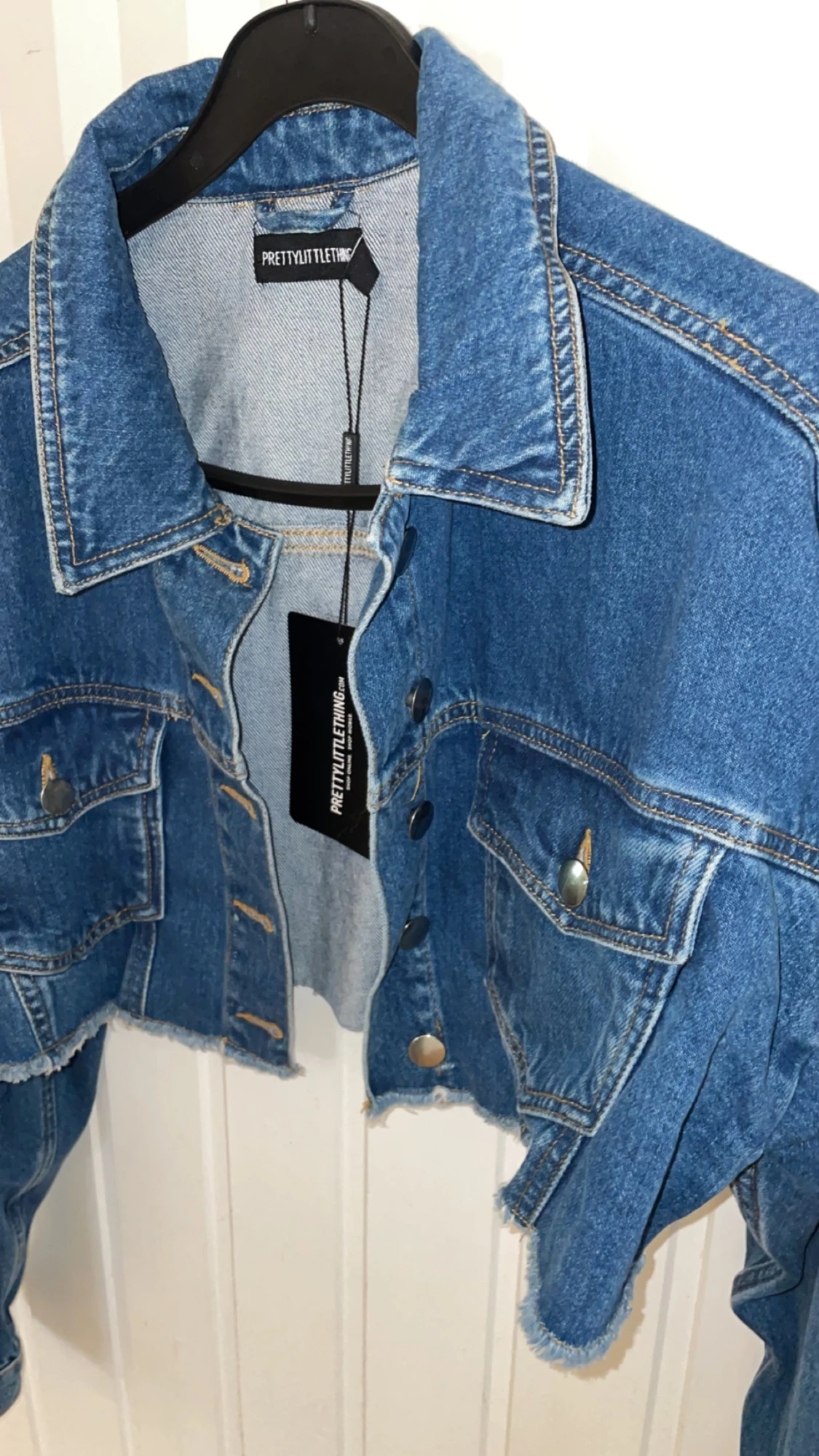 Kort jeansjacka  - 90