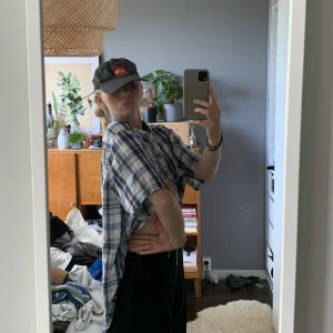 Rutig skjorta - Stor blårutig skjorta!