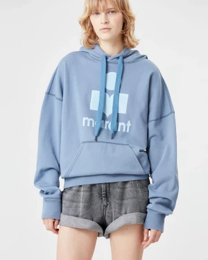 Isabel marant hoodie  - Blå isabel marant hoodie, använd ett fåtal gånger. Nypris 4400kr. Priset går att diskuteras!