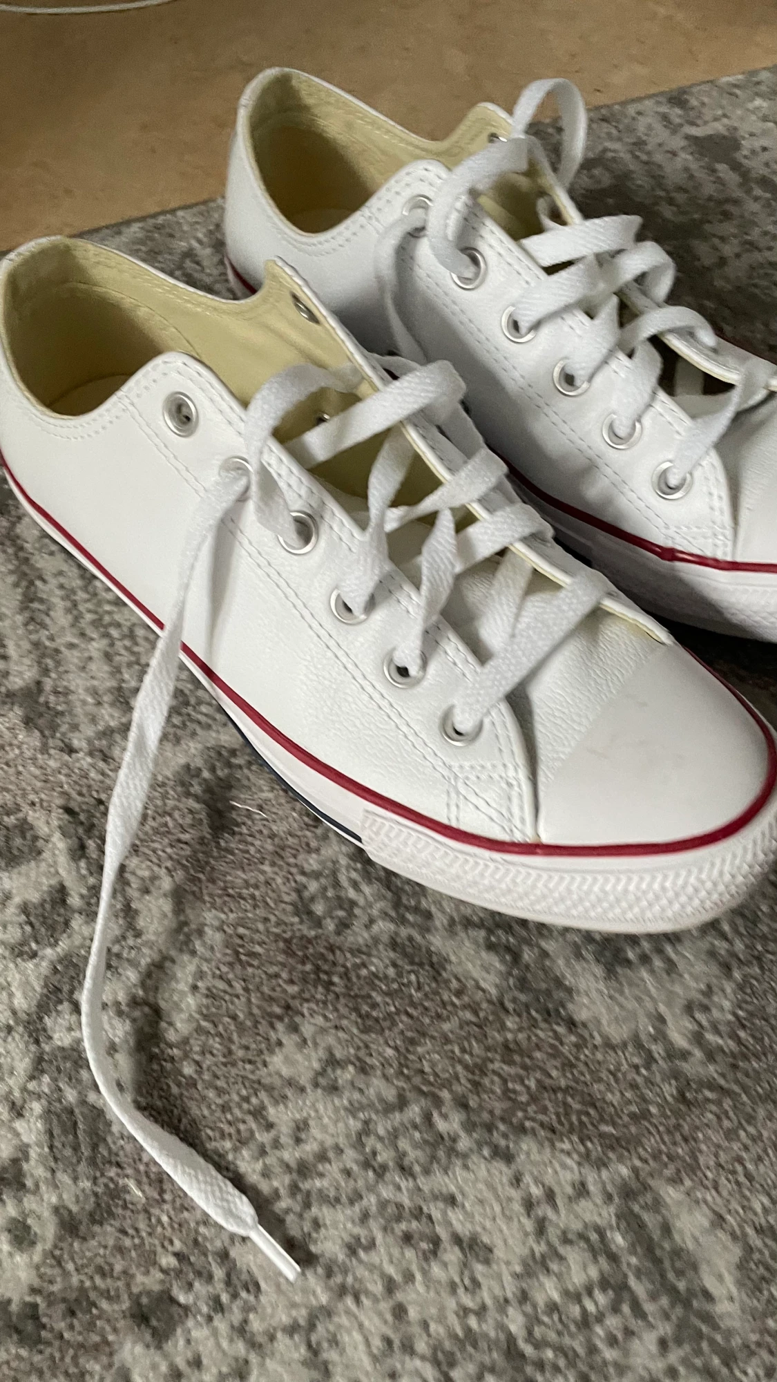 Converse CT ox white leather