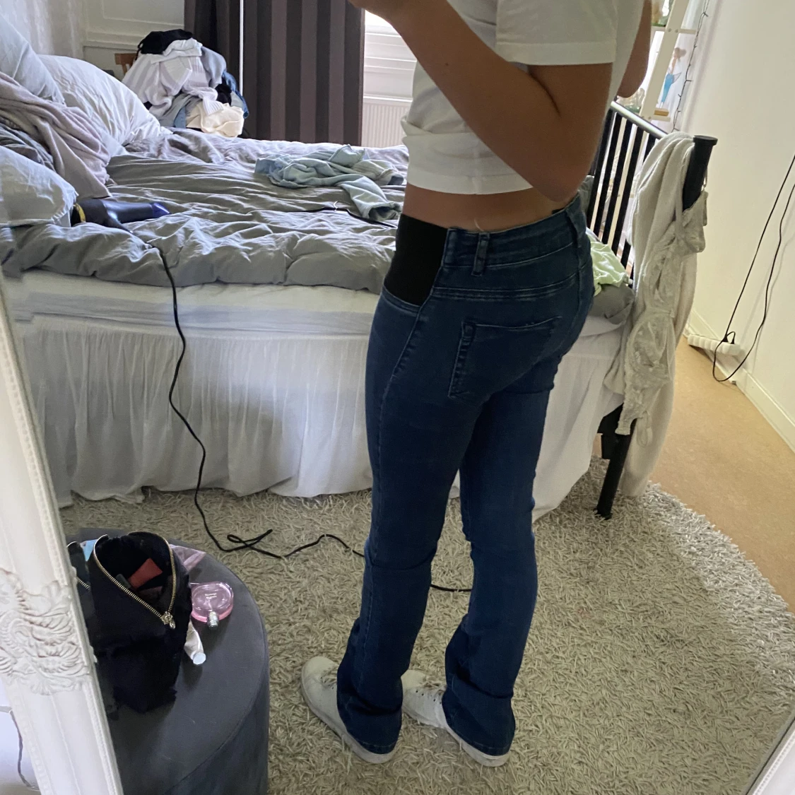 Lågmidjade jeans - 90