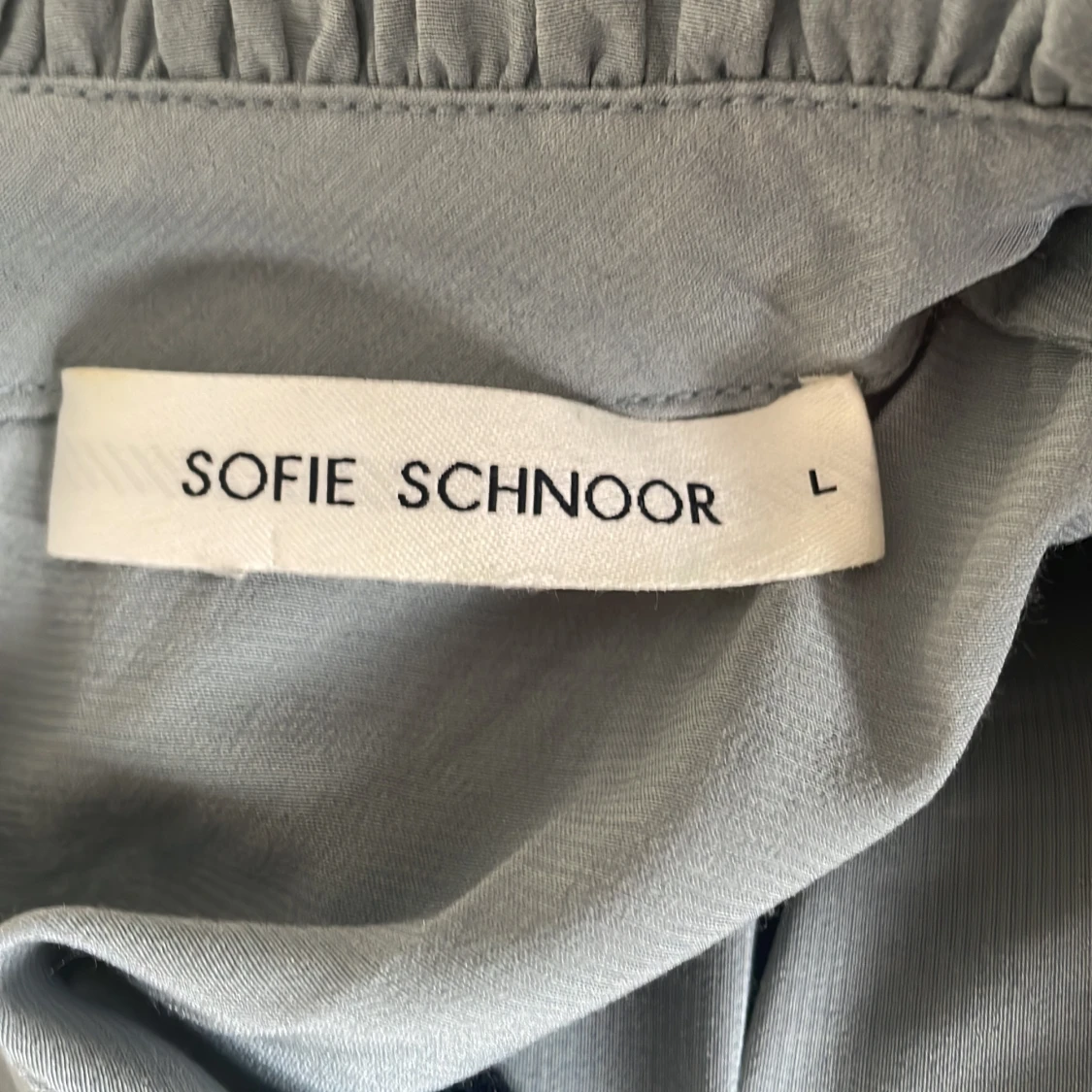 Grön volangblus - 91