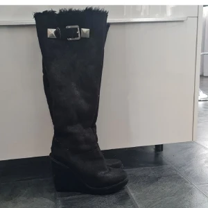 Michael kors sko - Michael kors Calista knee-high wedge boot i stl 36