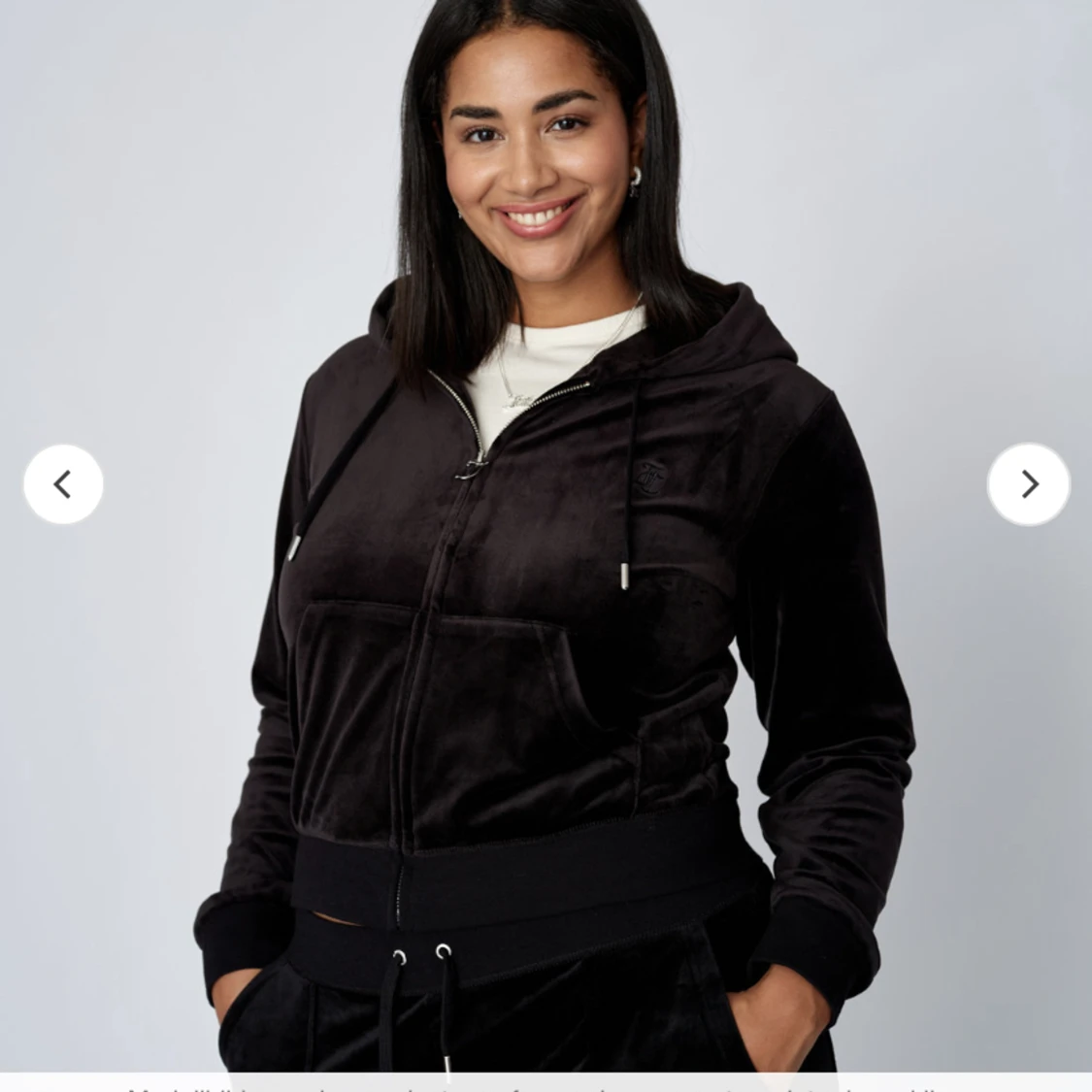 Svart juicy sett/separat - 90