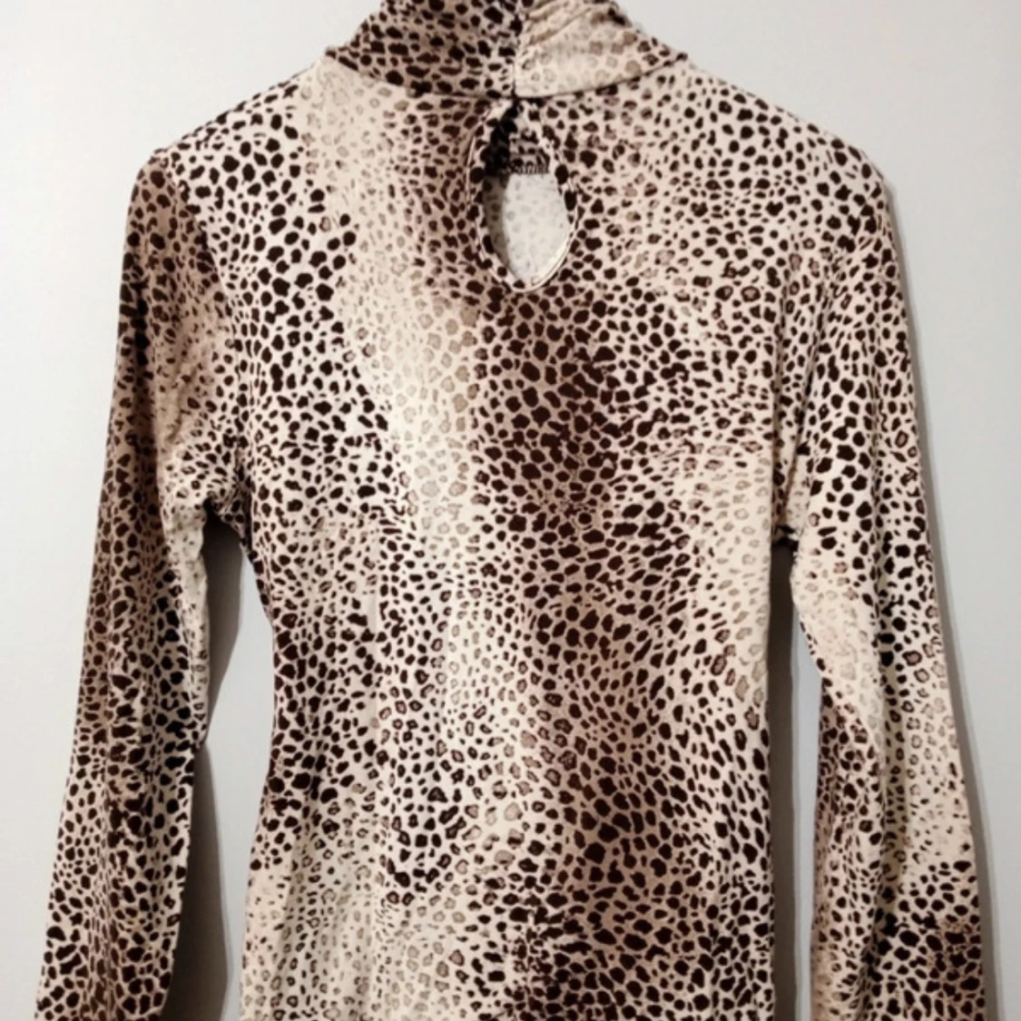 Vintage retro top med kedja - 90