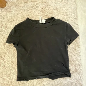 T-shirt - Svart basic t-shirt i bra skick och passar till ett par low Waits jeans😍