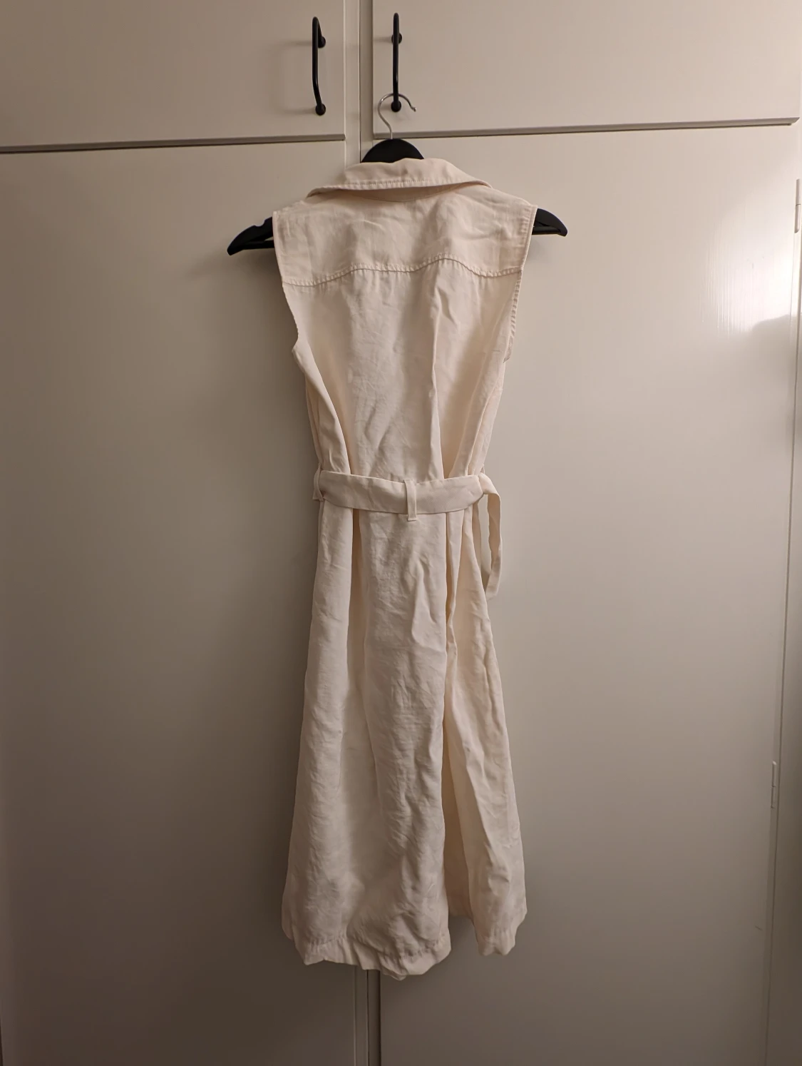 White beige summer dress  - 90