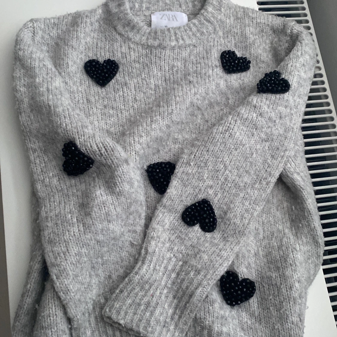 Stickad tröja