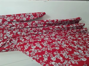 Plisse klänning  - Plisse  maxiklänning 