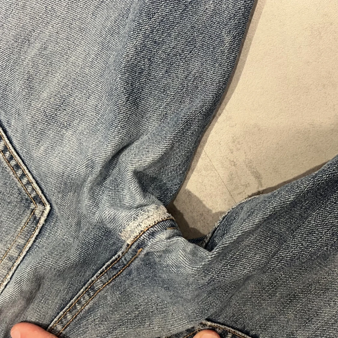 Ljus blåa jeans - 91