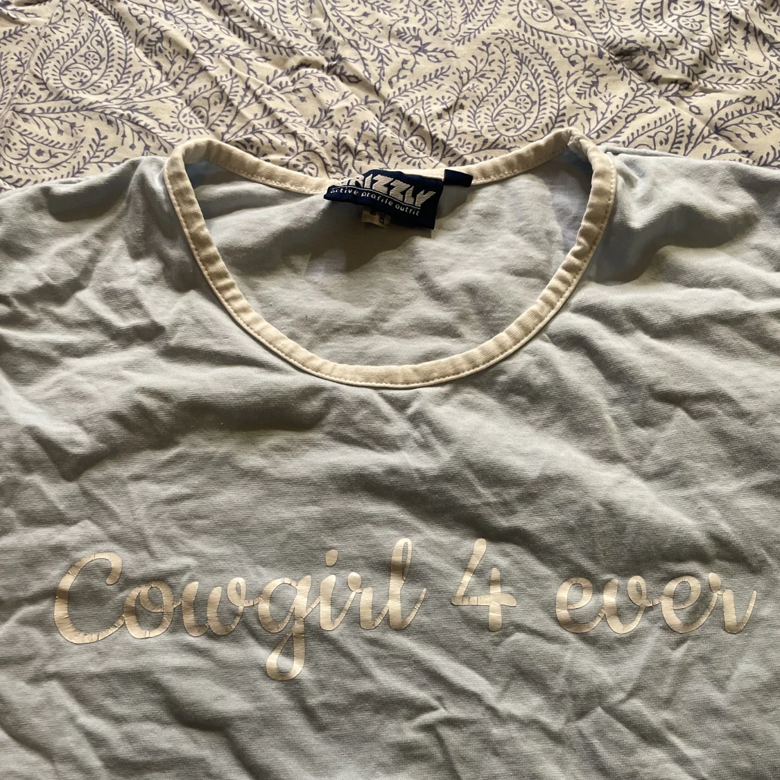 Tshirt ljusblå - 90