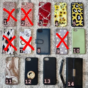 5 av 14 skal sålda📱💞 - 5 av 14 skal sålda🙌🏼 Fortfarande 9 skal kvar❤️ Skriv gärna om ni har frågor eller funderingar💌  Pris💸: 5-45kr