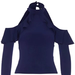 Topp - Nelly - Långärmad tröja med volanger från Nelly💓