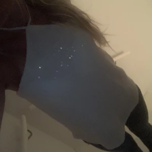 Zara topp - Jättefin topp me halterneck o paljetter