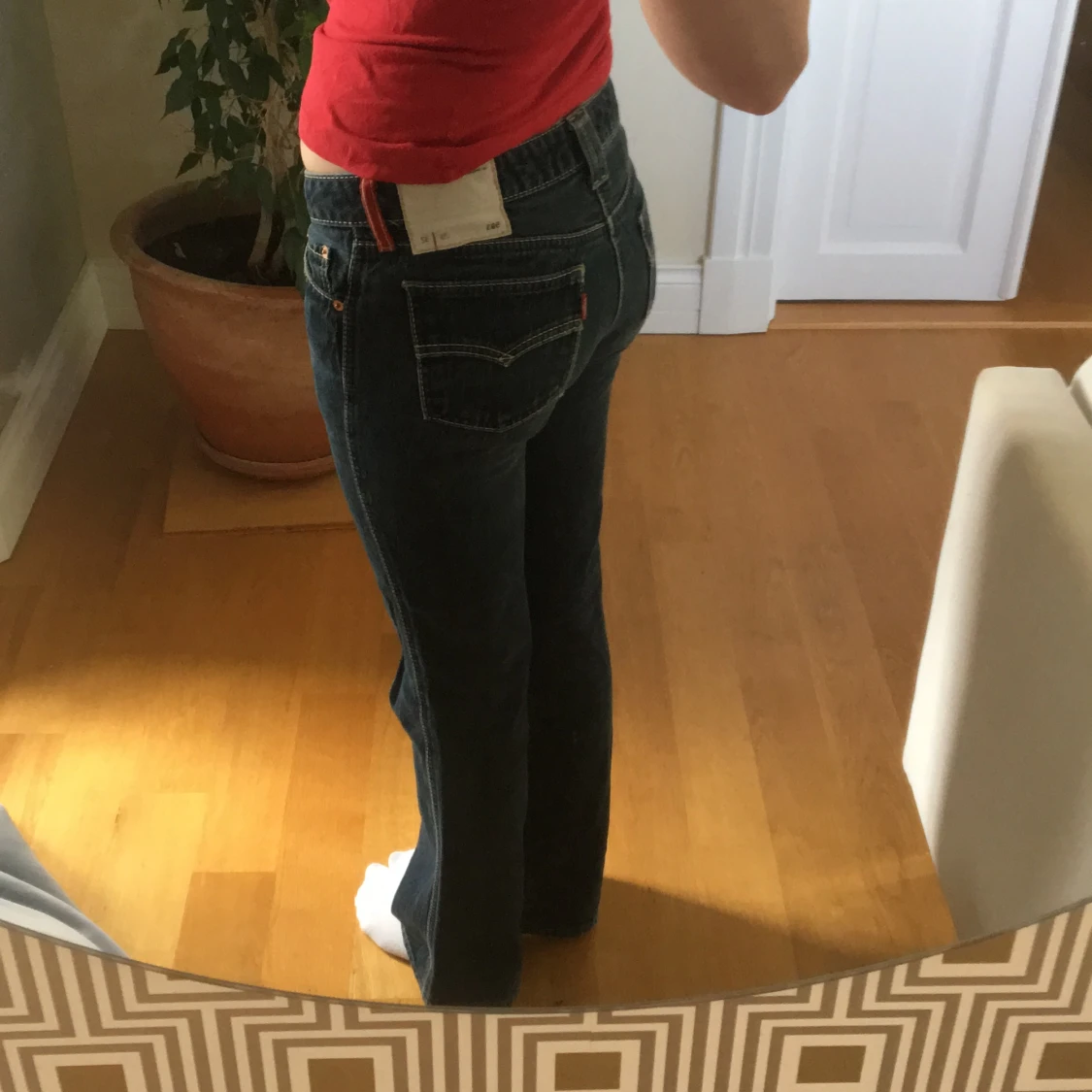 Lågmidjade jeans - 90