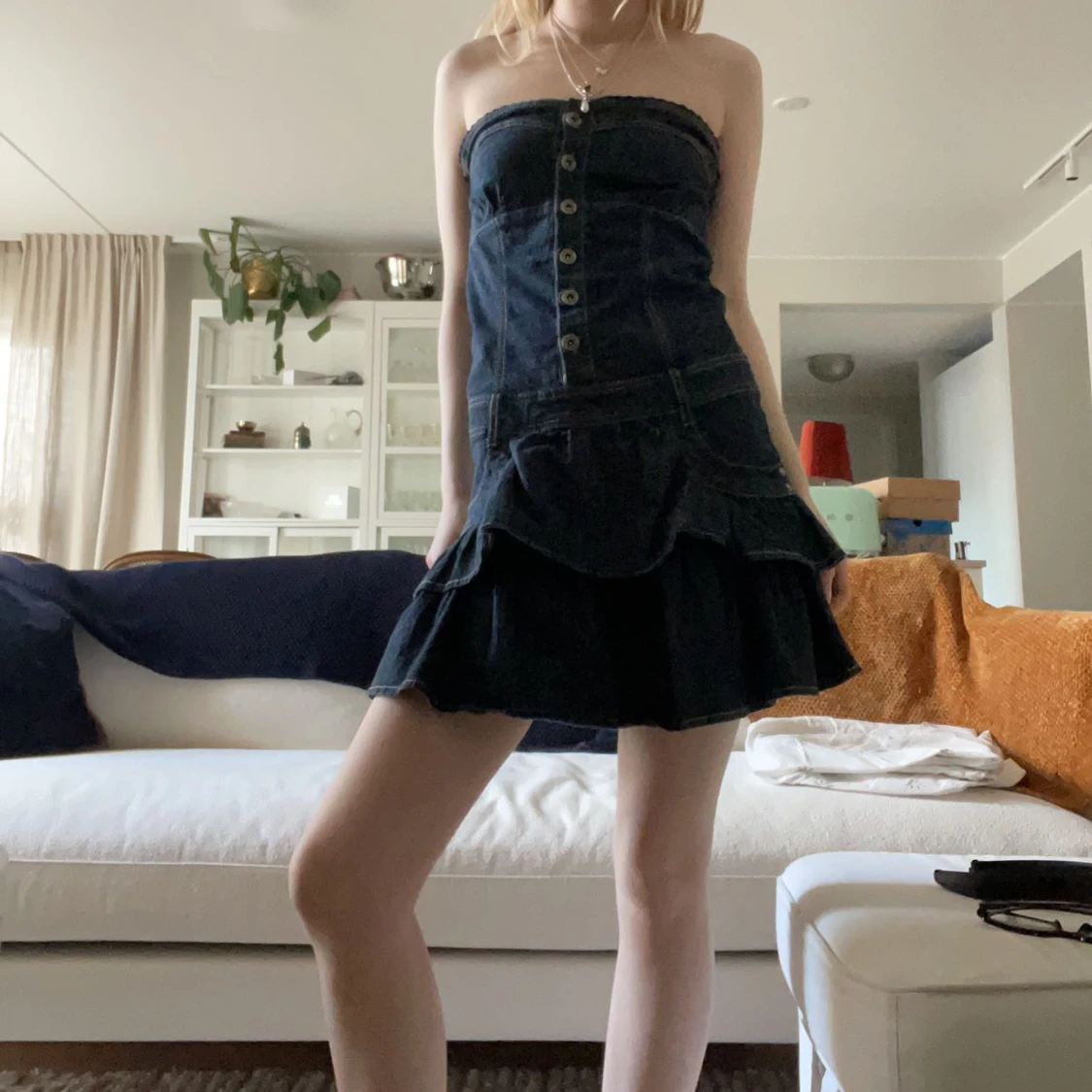 Jeans klänning - 91