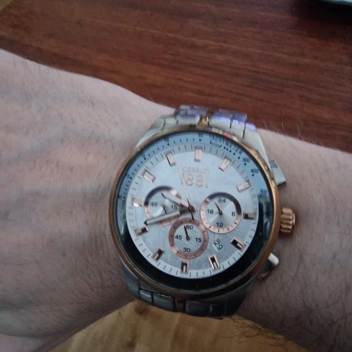 Klocka från modehus