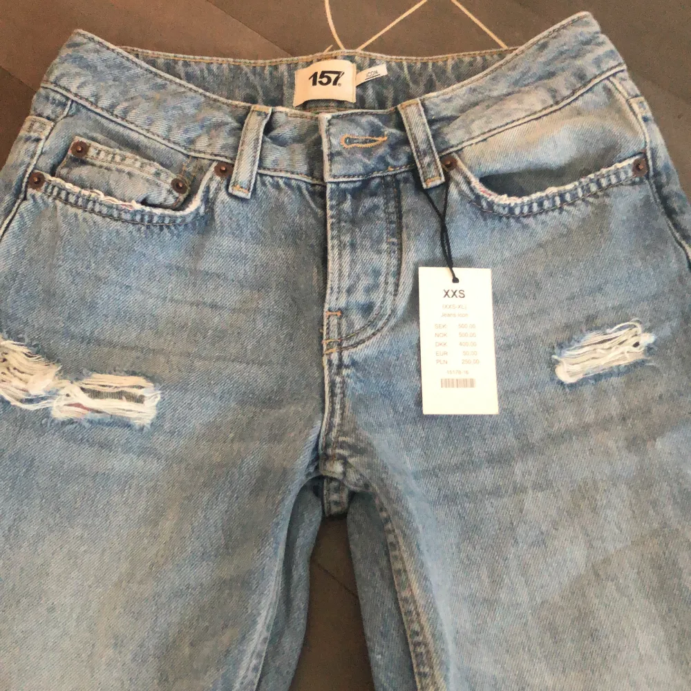 Lager 157 jeans med lappar kvar nypris 500 kr Strl xxs. Jeans & Byxor.