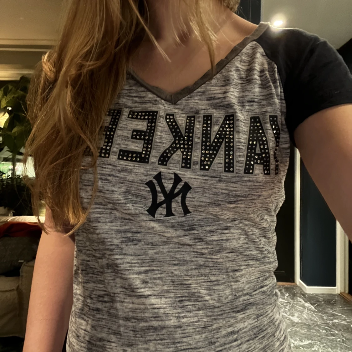 yankees topp med rhinestones  - 91