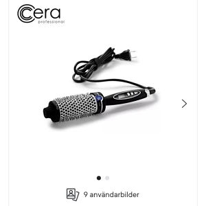 Cera värmeborste  - Säljer denna värmeborste från Cera. Köpt här på plick men var inte den storleken som stod i annonsen. Endast testad en gång och fungerar som ny! 45mm
