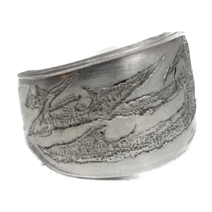 ”Yugi blade” - Silver ring handgjord utav Jonathan Sendborn Pohlin. Tillverkas av silver bestick. 