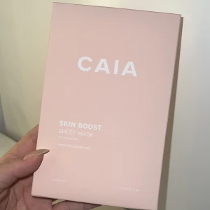 Caia - sheet mask - helt ny förpackning med 5 stycken i, plomberingen kvar 