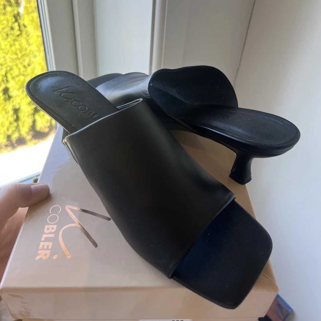 CREWE SANDALETTER SVART K.COBLER