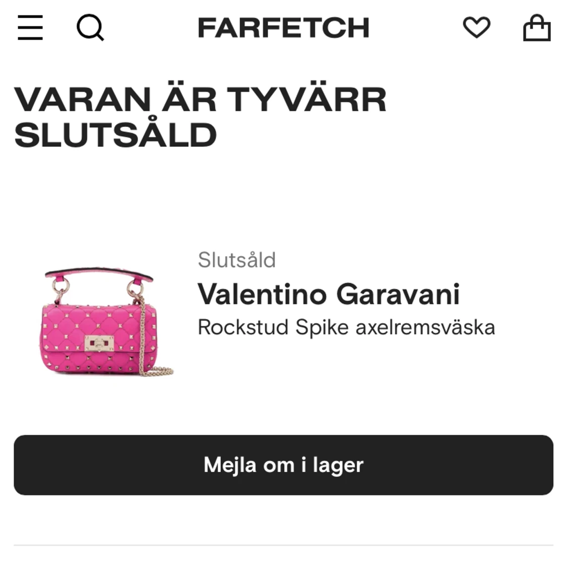 Valentino väska - 90