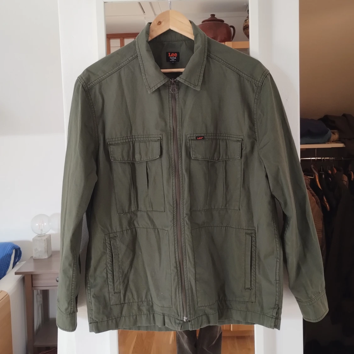 Lee grön vårjacka storlek M - 90