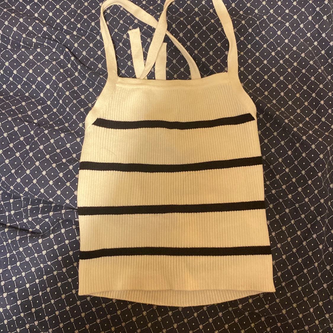 Randig sommar top - 90