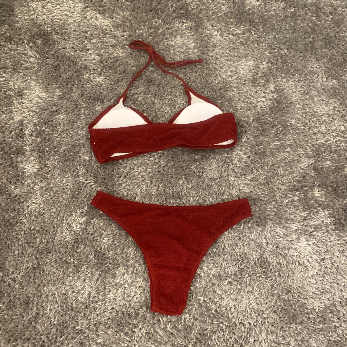 Oanvänd bikini med kjol - 25