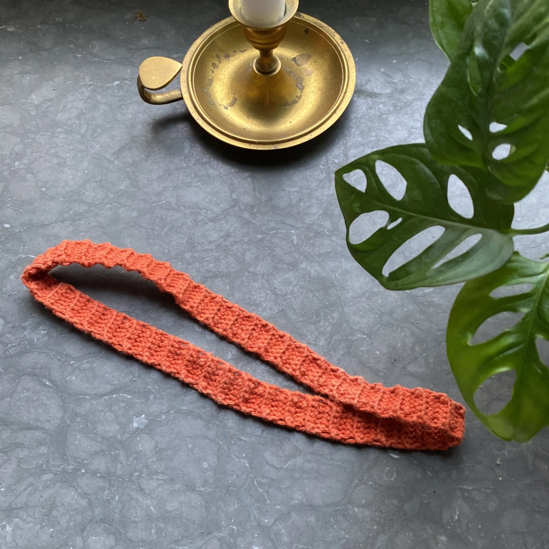 Virkade hårband  - 91