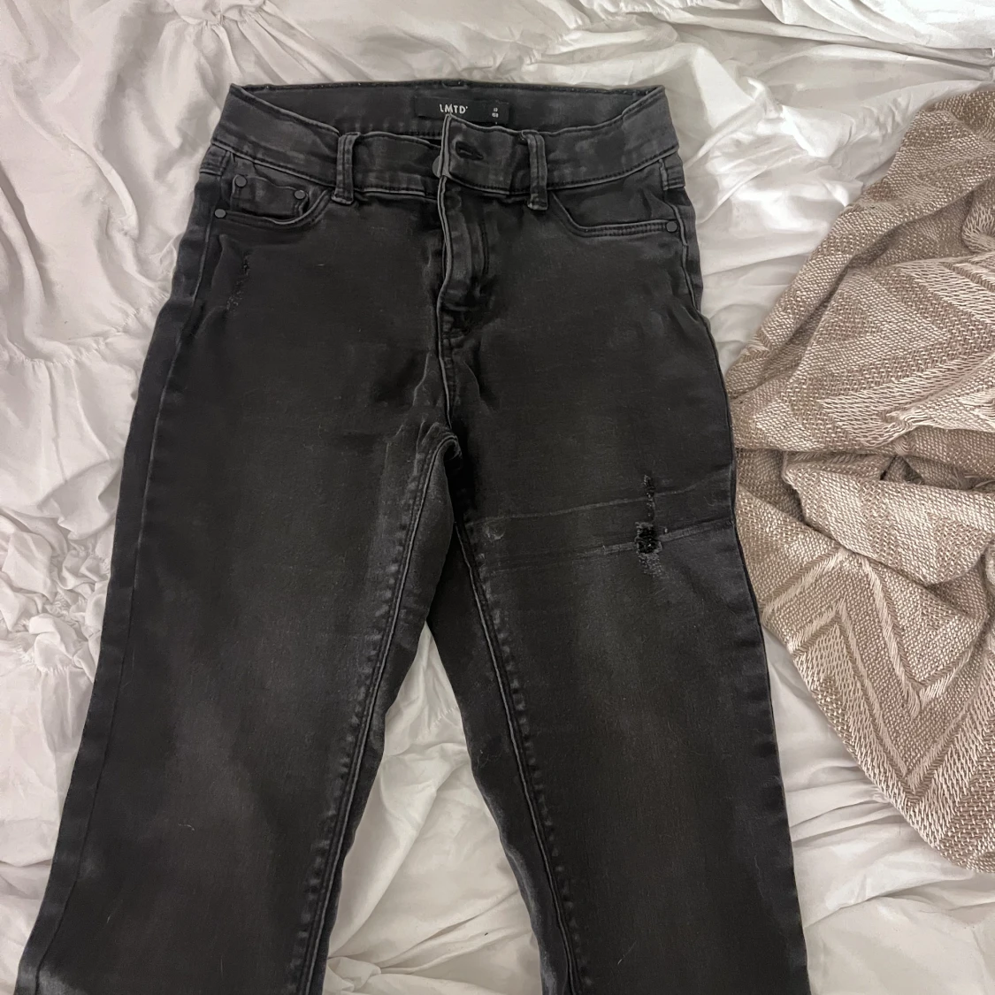 Svarta vanliga skinny jeans