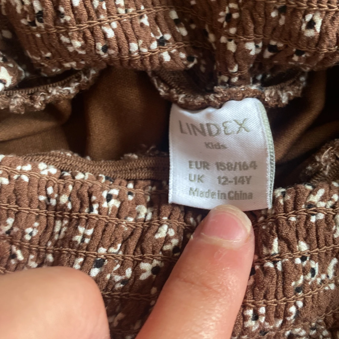 Brun kjol från Lindex! - 90