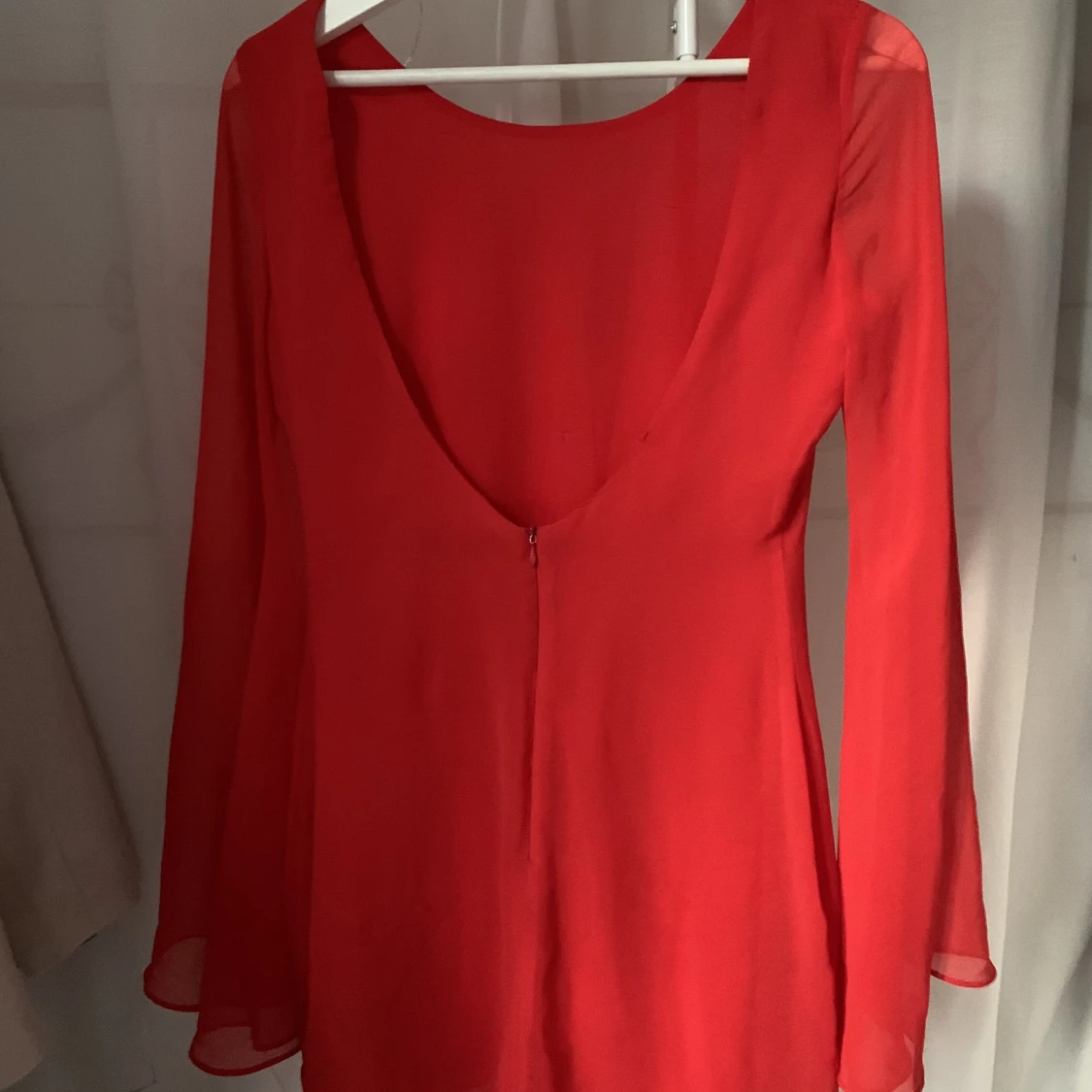 Röd klänning  - 90