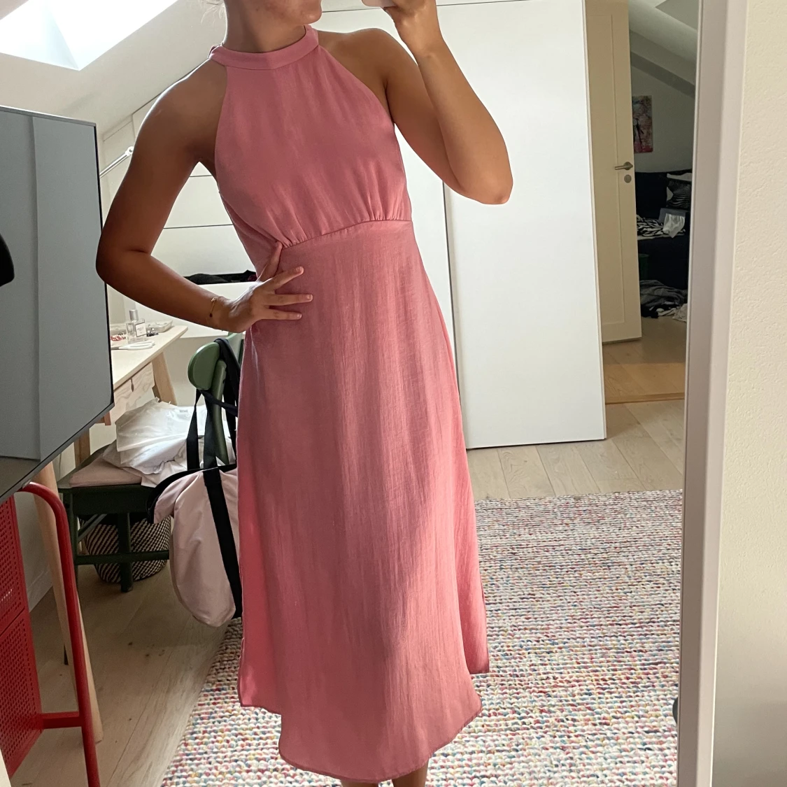 Rosa klänning  - 90