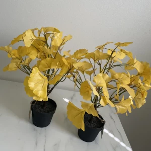 Plastväxt - Gula plastväxter från rusta