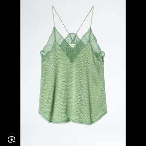 Zadig Linne/Camisole - Ljusgrönt linne från Zadig et Voltaire strl M