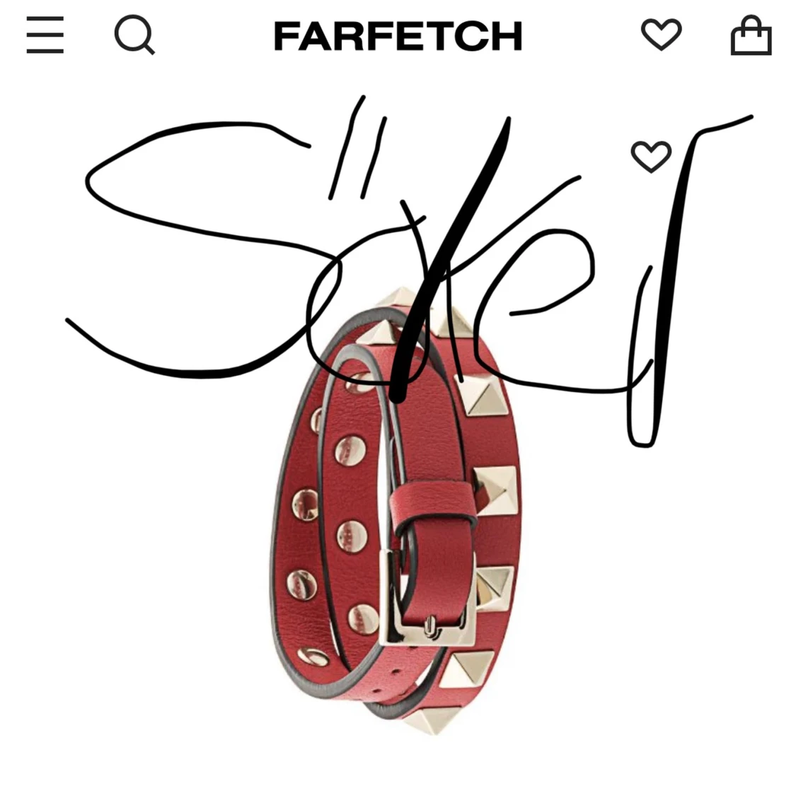 Söker valentino armband