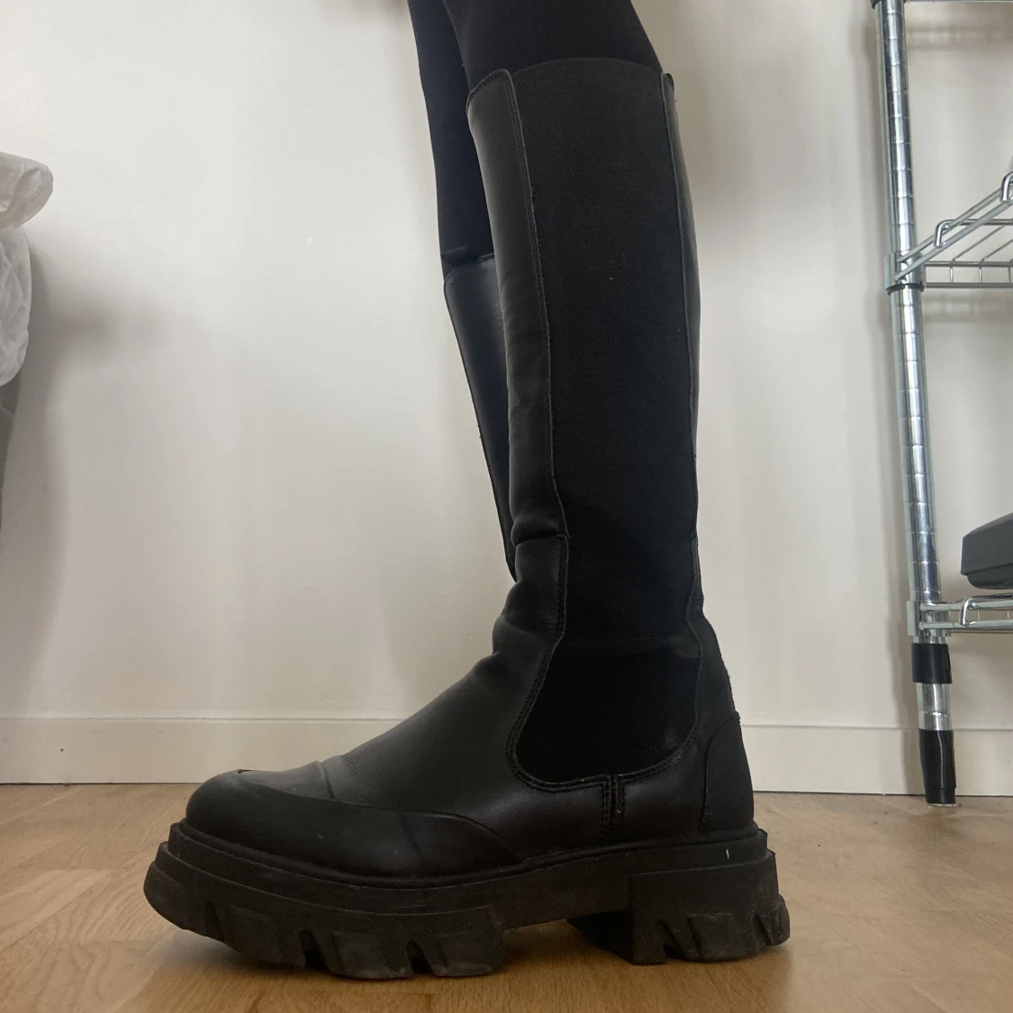 Ganni chelsea boots knee high strl 40 - 44