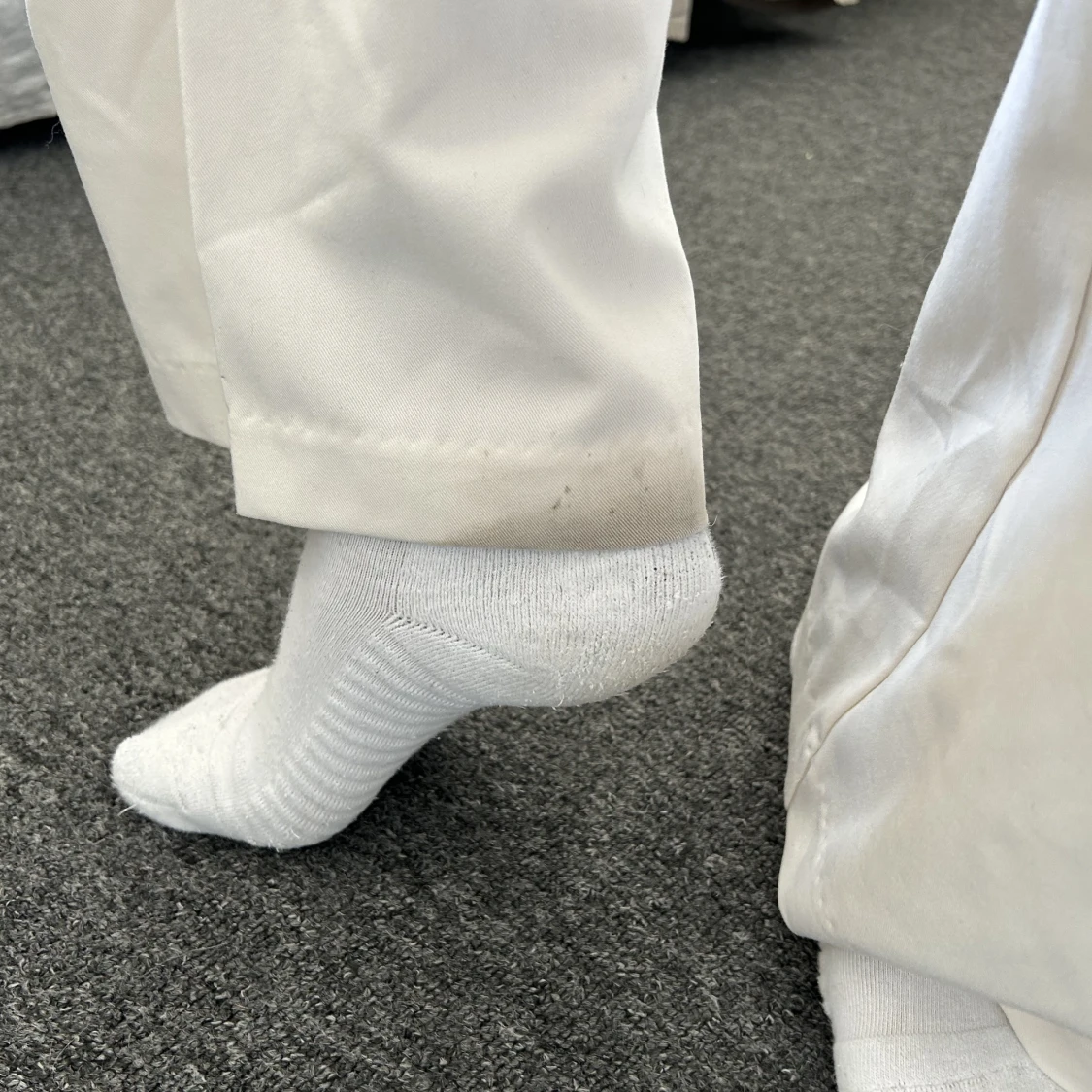 Vita kostymbyxor  - 91