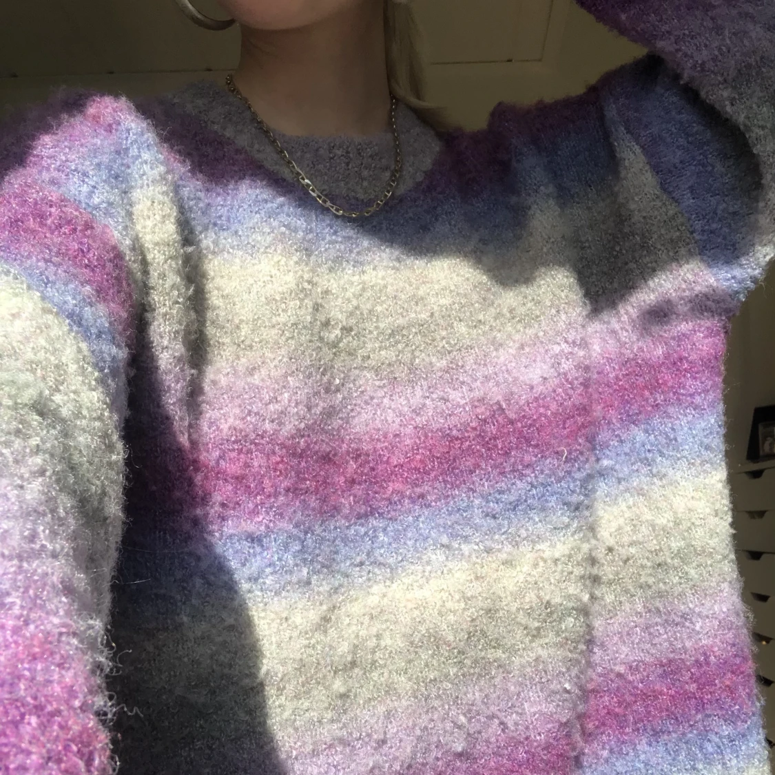 Söt Stickad tröja  - 91